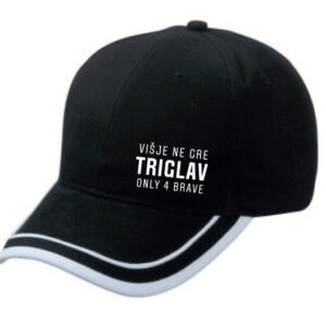 Kapa s šiltom črna