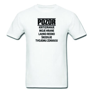 Majica Kritiziranje hrane