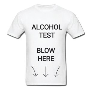 Majica Alcohol test